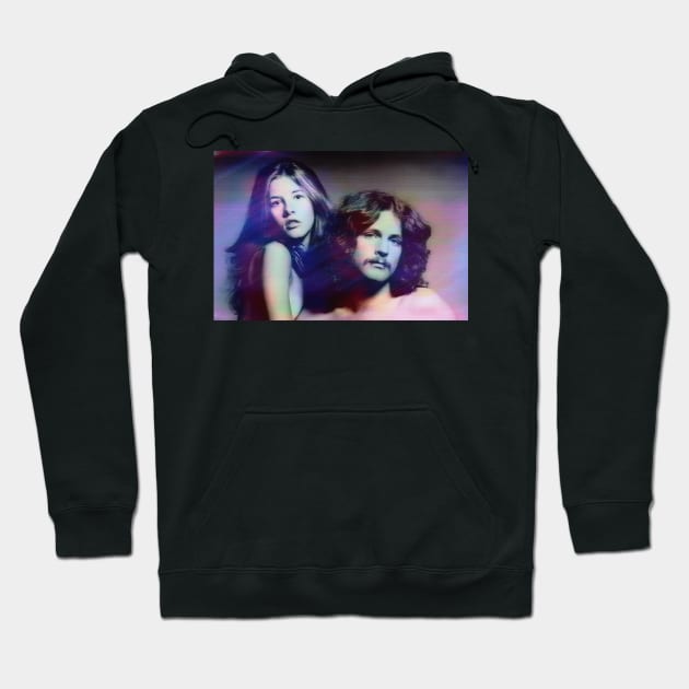 Stevie Nicks and Lindsey Buckingham Hoodie by akastardust